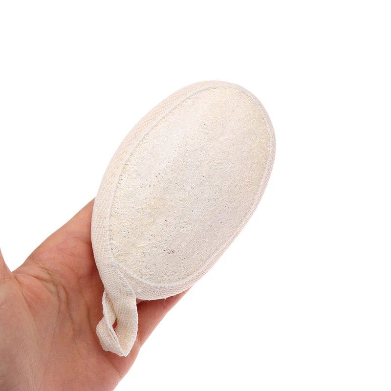Natural Loofah Body Scrubber Bath Exfoliating Sponge Soft Shower Brush Cleaner Pad Exfoliator Shower Puff Body Skin Care Tool