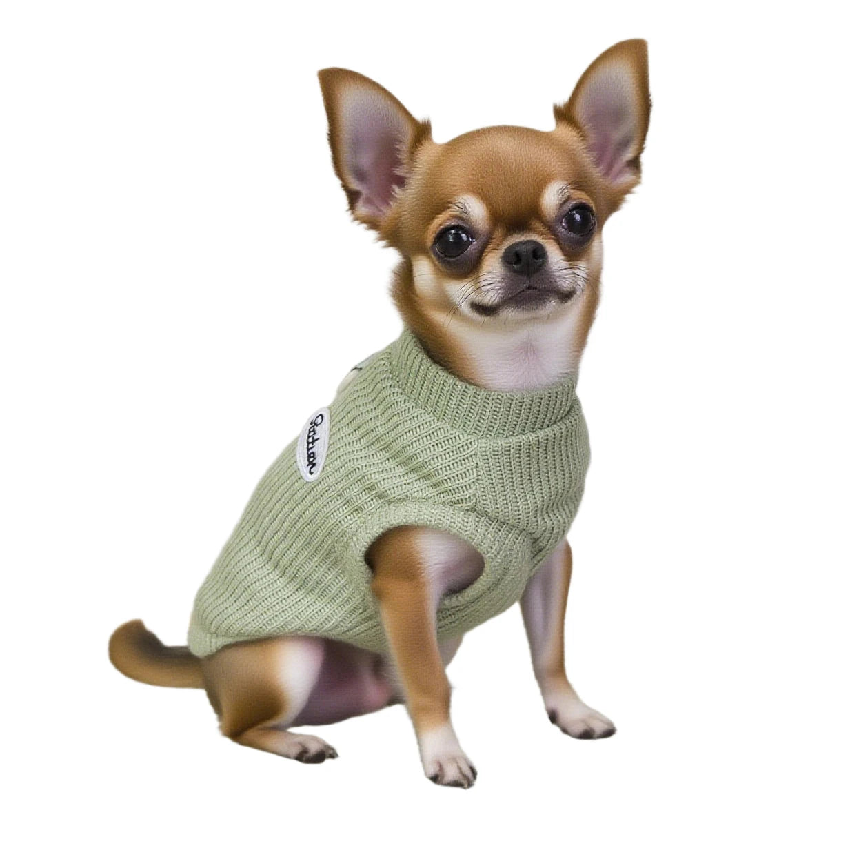 Dog Sweater for Small Dogs, Knitted Pullover Pet Apparel Winter Puppy Clothes for Chihuahua Yorkie