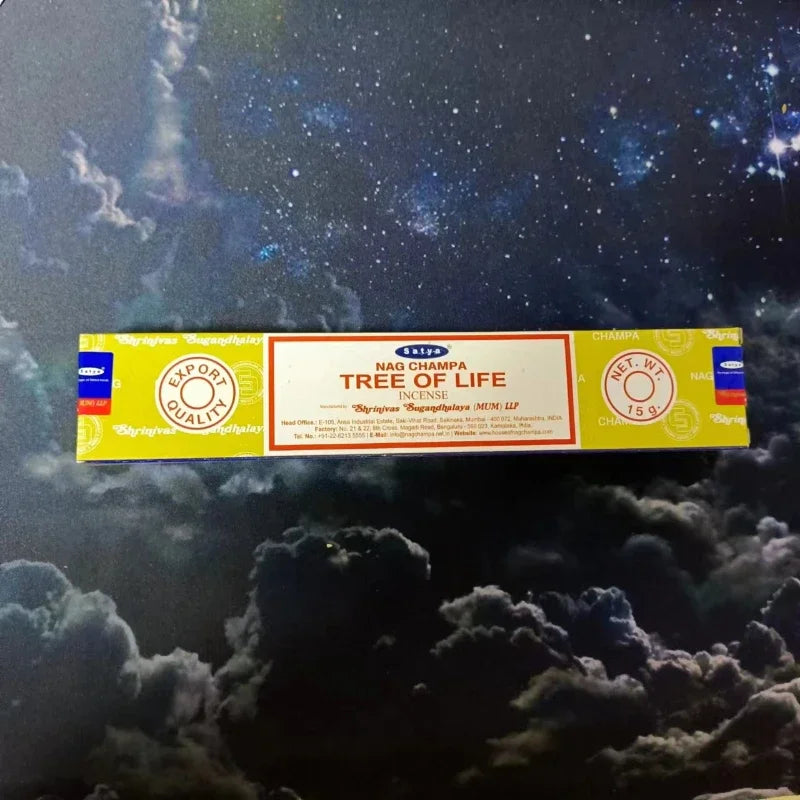 Satya Incense Sticks Handmade India White Sage Dragons Blood Natural Household Indoor Clean Air Incense Sticks NAG Champa
