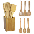 Bamboo Spoon Spatula Kitchen Utensil Wooden Cooking Tool Mixing