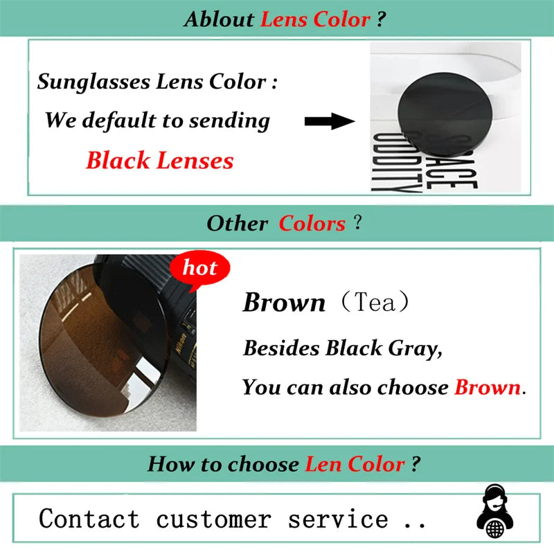 LOERHUNAR Fashion Brand Design Classic Retro Round Frame Myopia