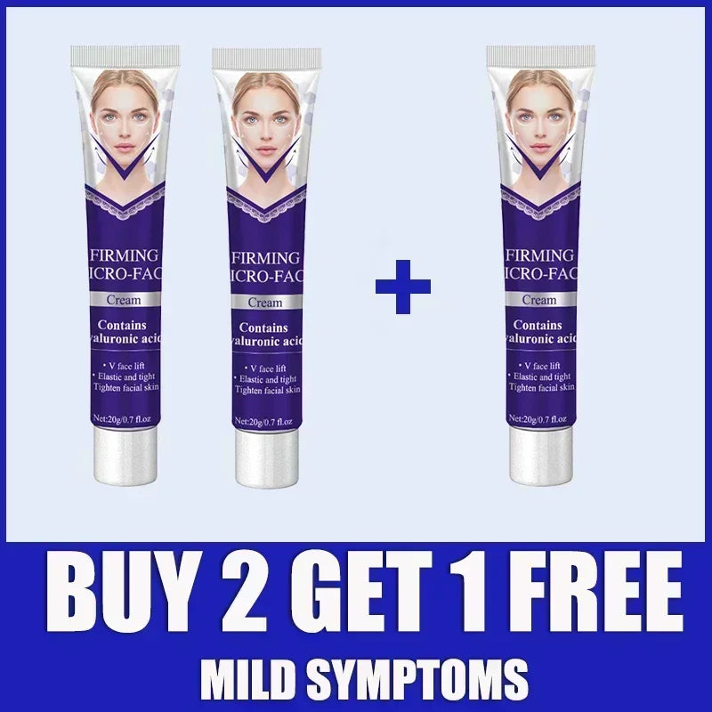 3RD  V-Shape Face Slimming Lifting Facial Cream Lift Up V Double Chin Cheek Slimming Firming Anti Wrinkle Beauty Skin Care