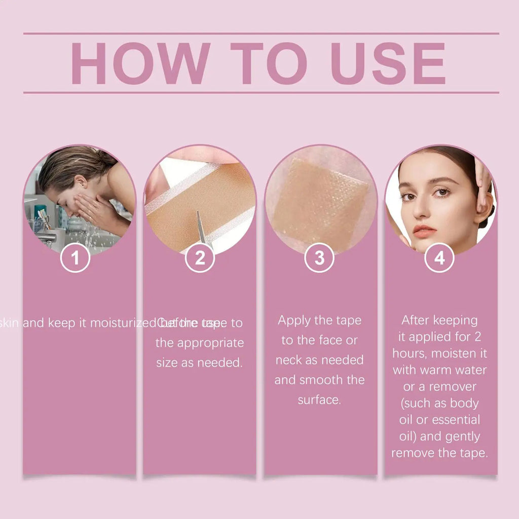 1 Roll Silicone Scar Sheets 4cmX150cm Self-Adhesive Scar Cover Tape Reusable and Effective Skin Care Strips Collagen Scar Tape