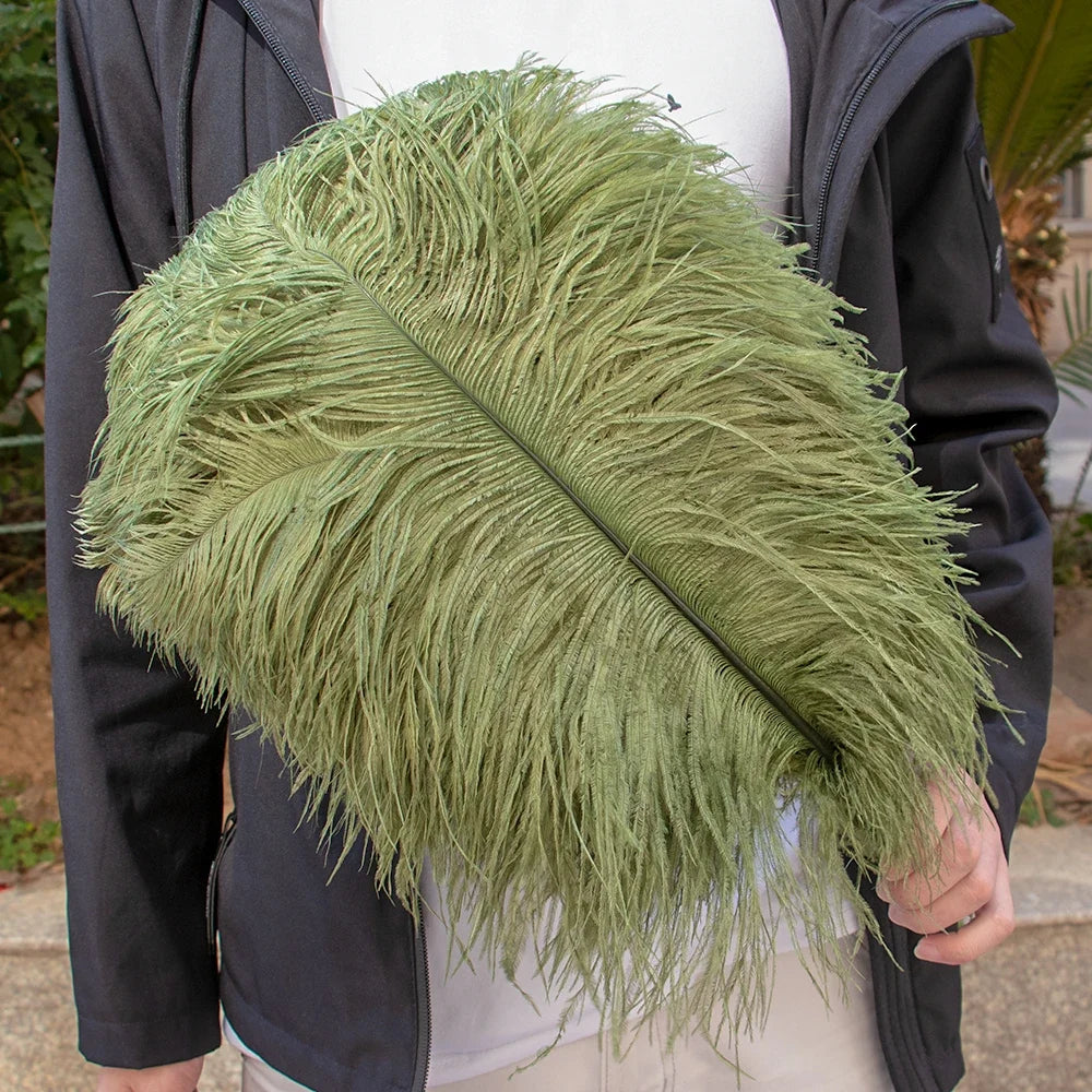 Wholesale 10PCS Natural Ostrich Feathers 15-55cm for Crafts Wedding Party Home Decor Ostrich Plumes Table Centerpiece Feather