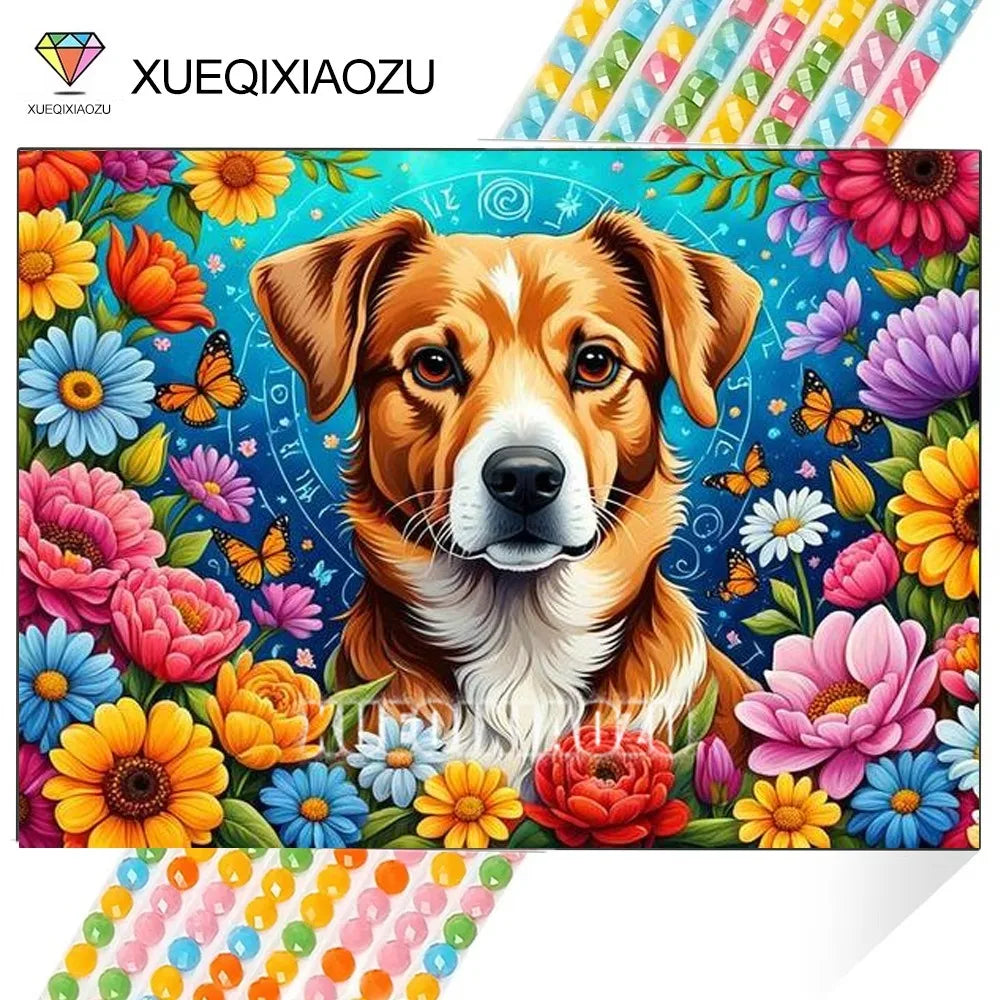 5D Diamond Mosaic Cat Animal New Product Full Square/Round Diamond Painting Sunflower Embroidery DIY Handmade Gift