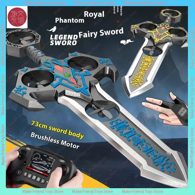 73cm 36cm Rc Flying Sword Drone With Gesture Control