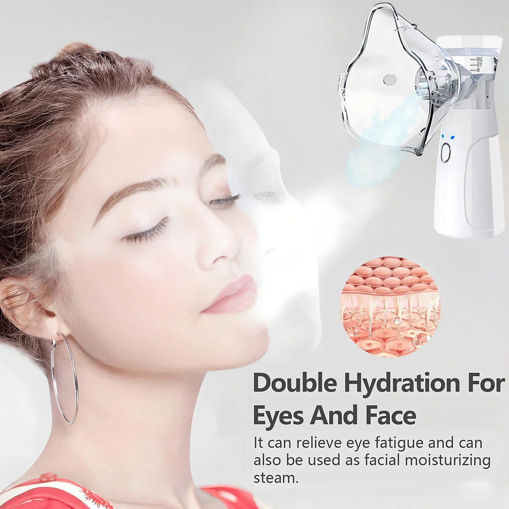 Mini USB Mist Facial Sprayer Humidifier Nebulizer Face Steamer Moisturizing Beauty Instruments Face Skin Care Tools