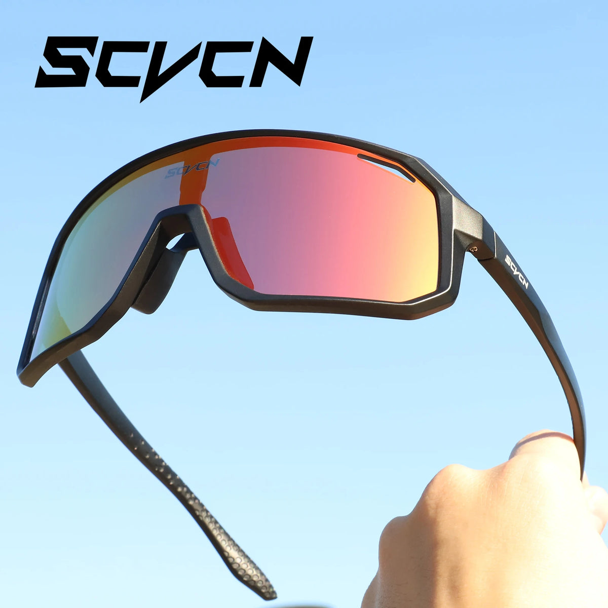 Scvcn Men Bicycle Cycling Sunglasses Woman MTB Road Bike