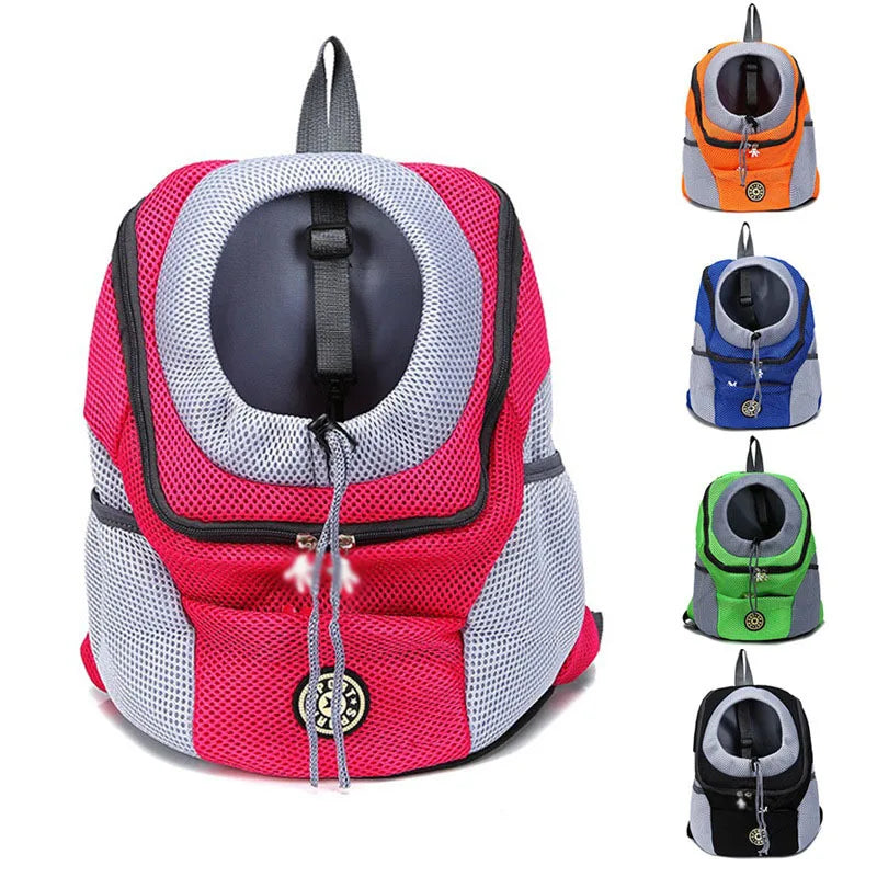 Foldable chest bag, pet bag, outdoor backpack, portable cat backpack for travel, breathable pet backpack for dogs