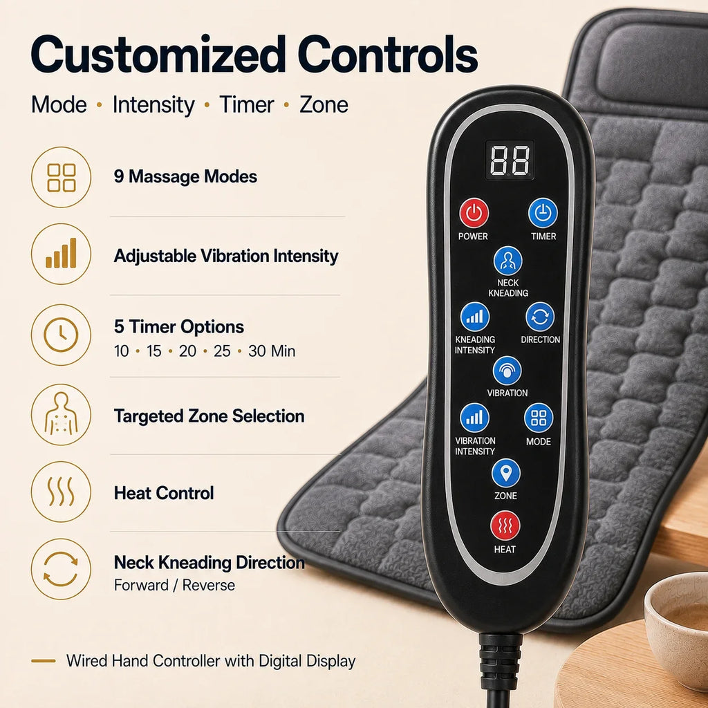Full Body Massage Mat with Heat