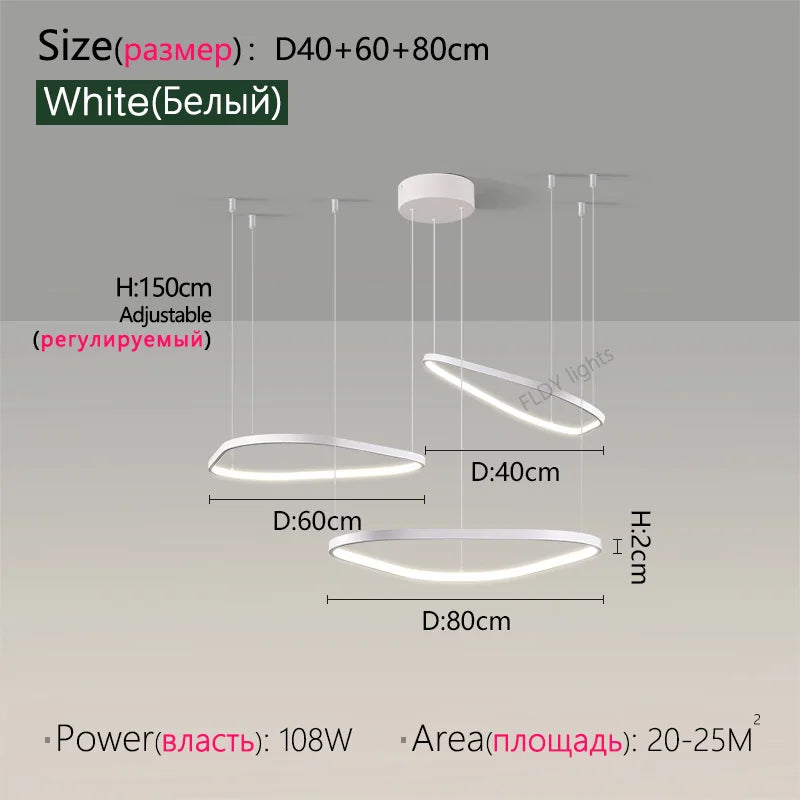 Modern Designer Chandelier Hanging Lamp Pendant Lamps for Ceiling