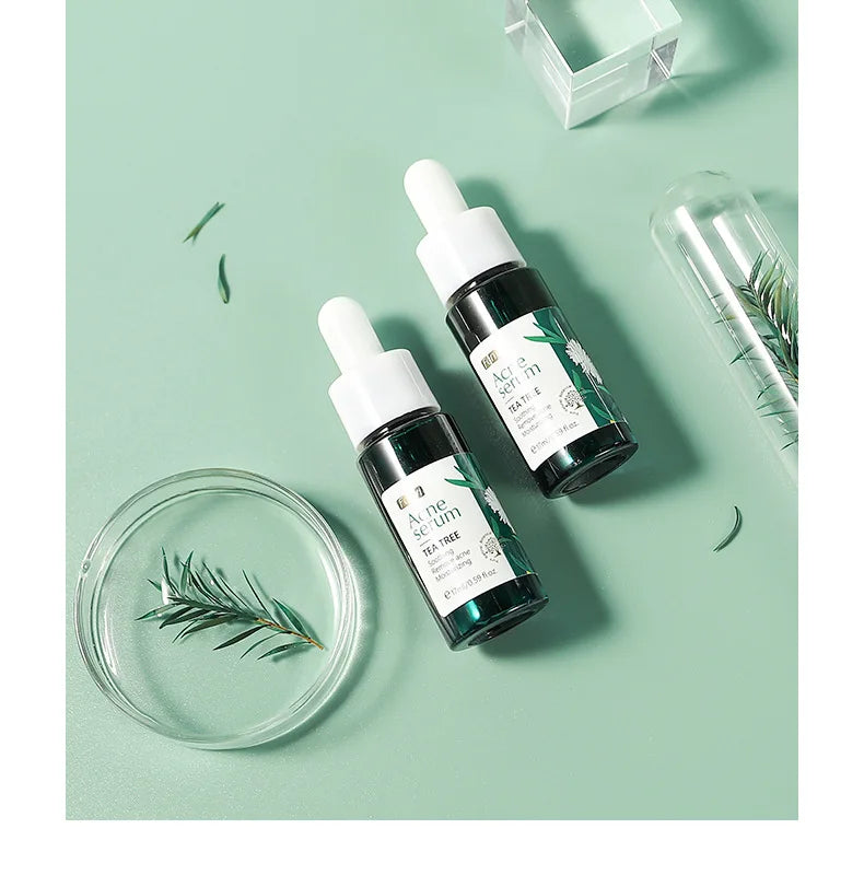 LAIKOU TEA TREE Face Serum Oil-control Anti-Aging Shrink Pores Acne Treatment Whitening Moisturizing Tea Tree Essence Skin Care