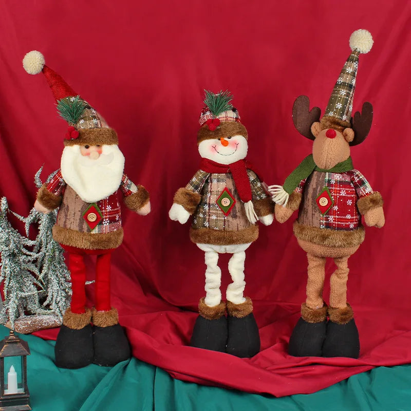 Telescopic Christmas Doll Merry Christmas Decorations For Home Christmas
