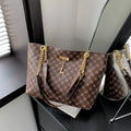 Presbyopia Handbag Texture Soft Leather Large Capacity Tote Women