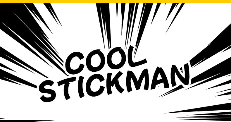 DIY Poseable Stick Man Figure Building Kit Articulated Action Figure with Weapons and Movable Limbs Assembly Toys for Kids Teens