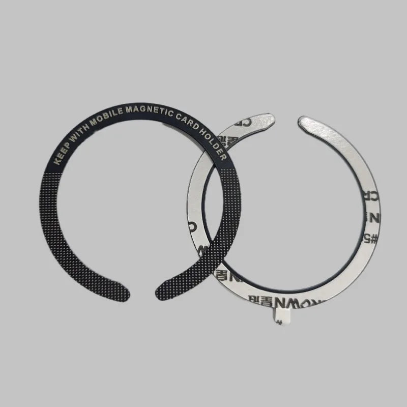 Universal Metal Ring Sticker for MagSafe Wireless Charger Magnetic Metal Plate for Magnet Car Phone Holder Iron Sheet for iPhone