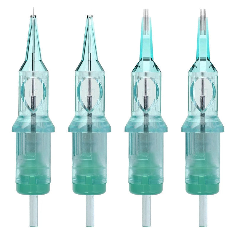 Box Premium Quality Green VIPER PMU SMP Tattoo Cartridge