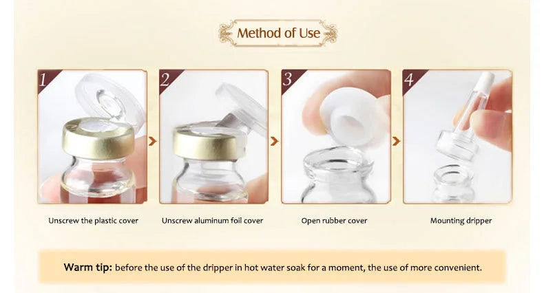 ARTISCARE Hyaluronic Acid Face Serum 5pcs for Moisturizing and  Brighten Long-Lasting Hydrating Skin Care Essence