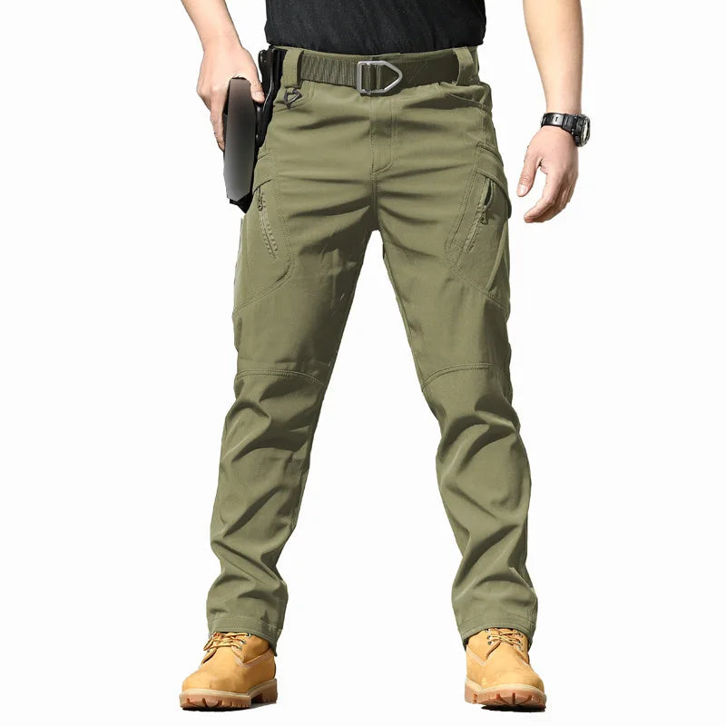 Spring-Autumn Outdoor Stretch Water-Resistant Hiking Trousers