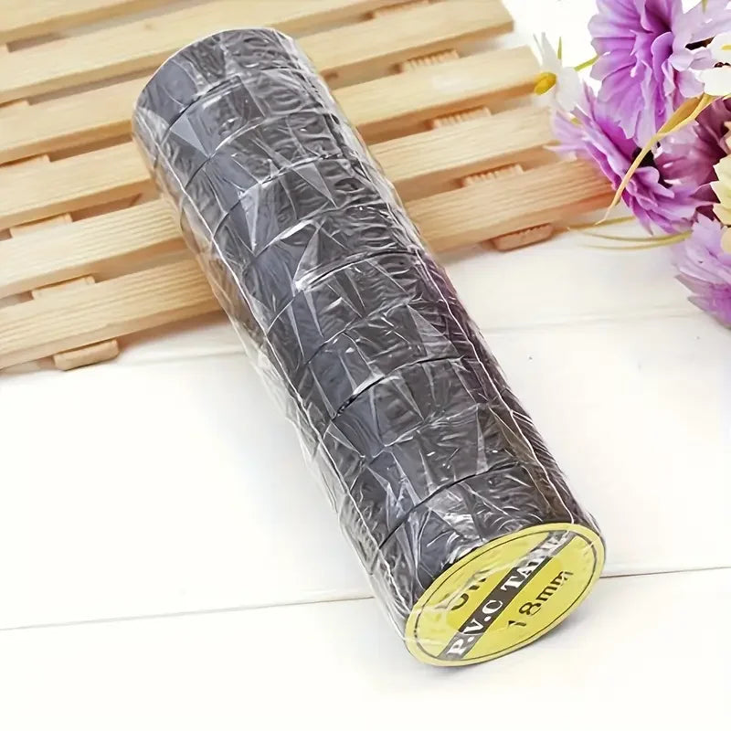 High-Temp Black Rubber Electrical Tape - Durable