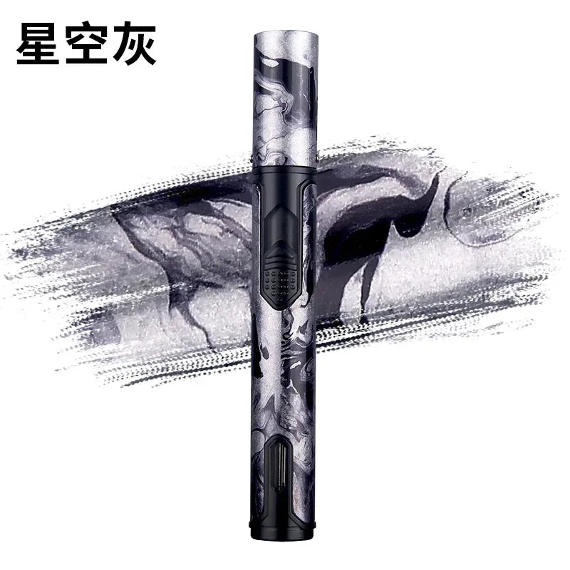 HONEST Metal Windproof Lighter Refillable Pen Torch Lighter Jet Flame Butane Lighter Kitchen BBQ Candle Camping Men's Gadget