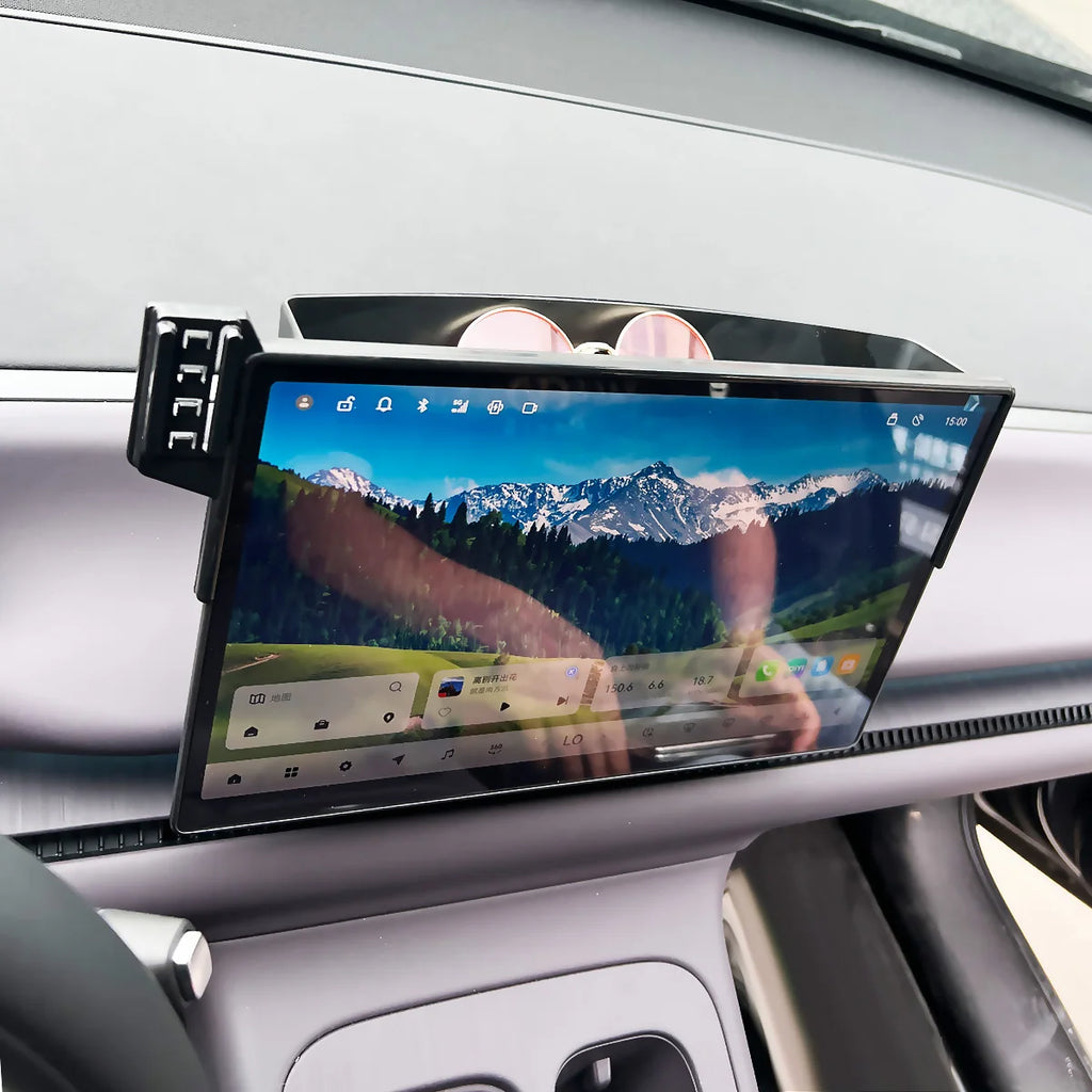For 2024 2025 Leapmotor C10 Car Phone Holder Screen Fixed Clip Wireless Charger Phone Mount Qi Phone Charger Mounts Accessories