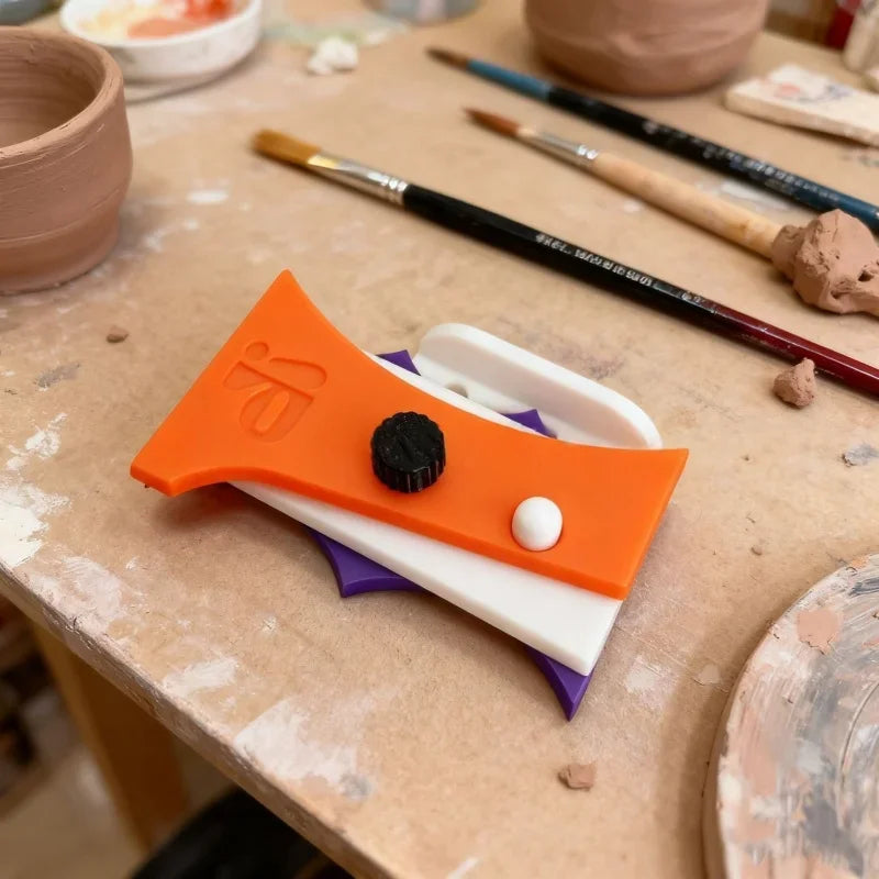 Multi Functional Pottery Making Kit Pottery Making Kit With Bracket Ceramic Tools With Stands Home Use, Ceramic Enthusiasts Gift
