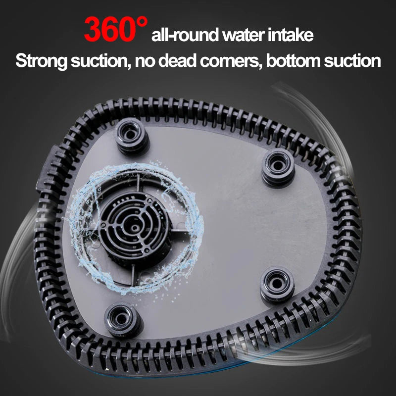Submersible pump, low water level silent filtration circulation pump, small aquarium water pumping bottom suction pump