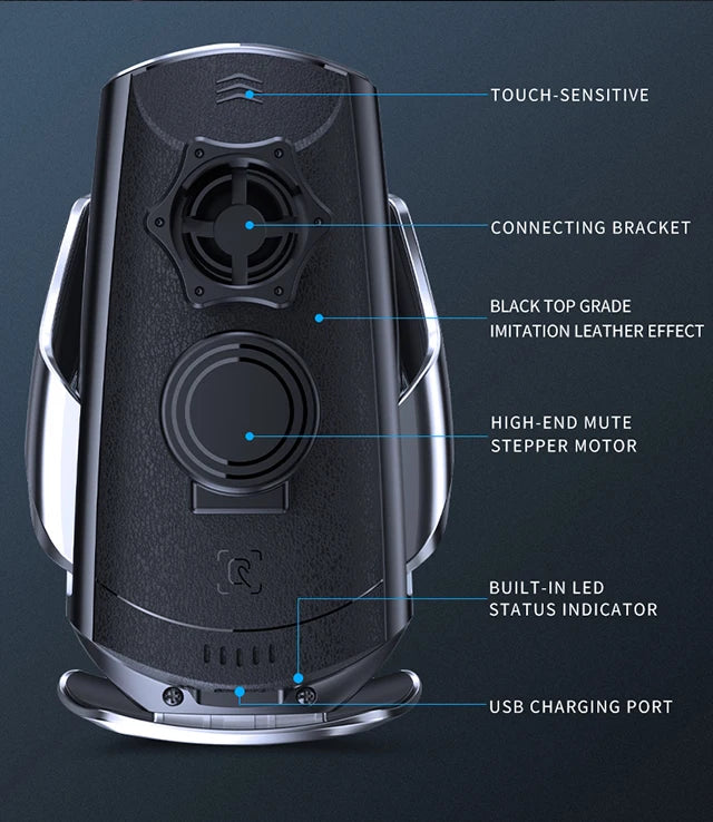 For Car AUDI Q7 4M 2016 2017 2018 2019 Car Phone Holder Special Fixed Base Wireless Charger Stand Mobile Phone Mount Accessories