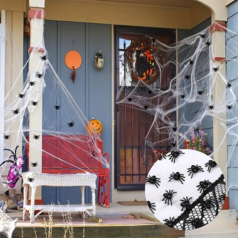 Realistic Spider Halloween Christmas Decoration