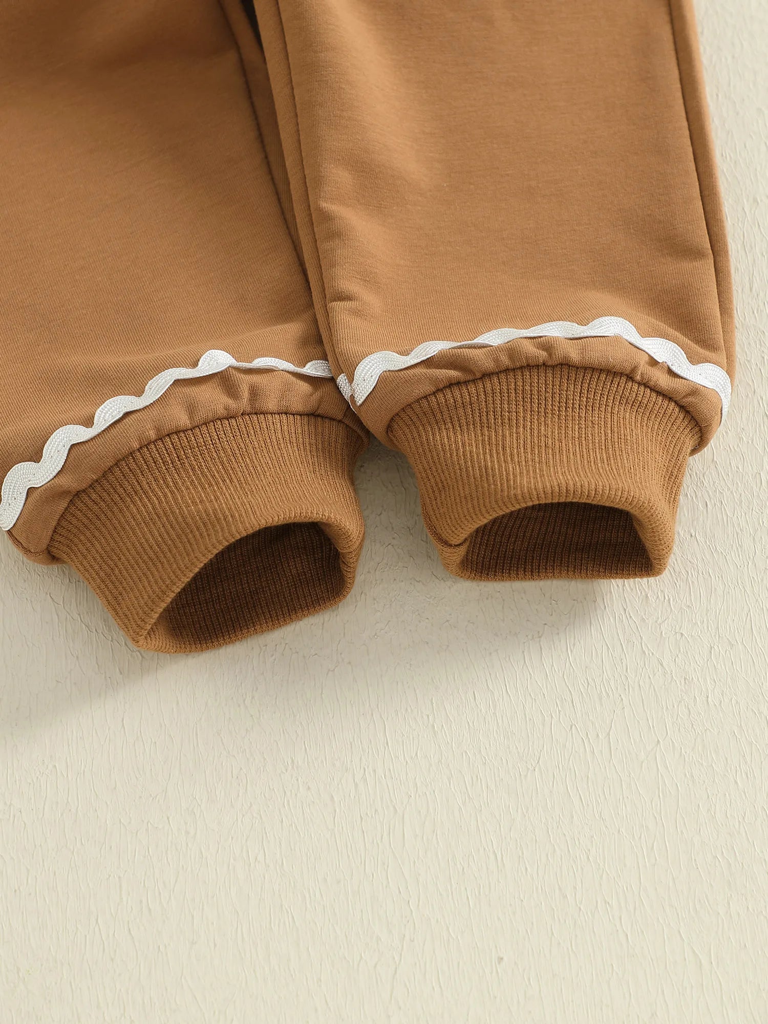 Toddler Baby Boy Girl Gingerbread Outfit Long Sleeve Sweatshirt and Pants Infant Newborn Christmas Outfits
