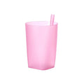 360ml Great Straw Cup Multipurpose Large Capacity Integrated Measuring Straw Drink Jug Juego Tazas De Cafe Y Plato
