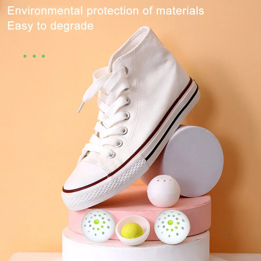6-30PCS Deodorizer Freshener Balls Sneaker Deodorizer Ball Shoe Odor Eliminator Long-lasting Aromatic For Sneaker Gym Bag Locker