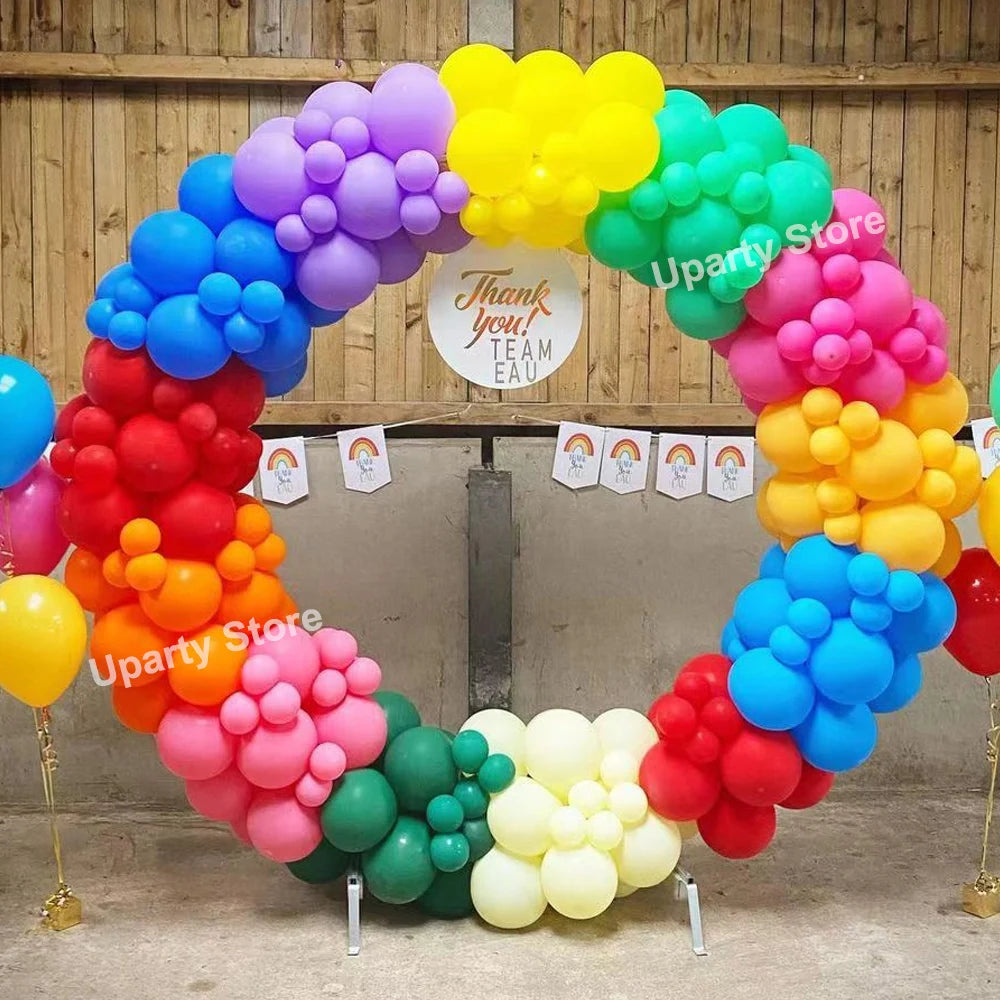 10/20/30pcs Latex Balloons Red Orange Yellow Green Blue Purple