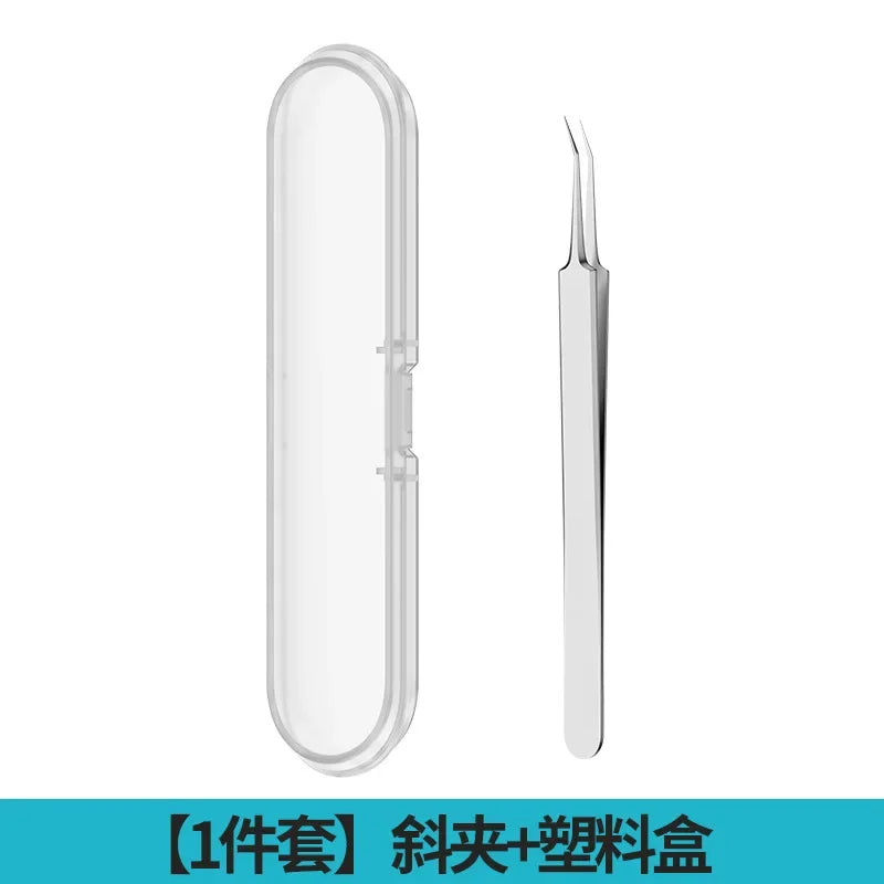 Acne Needle Blackhead Clip Remover Extraction Pore Black Head Clean Face Skin Care Cleansing Needle Blemish Removal Tool