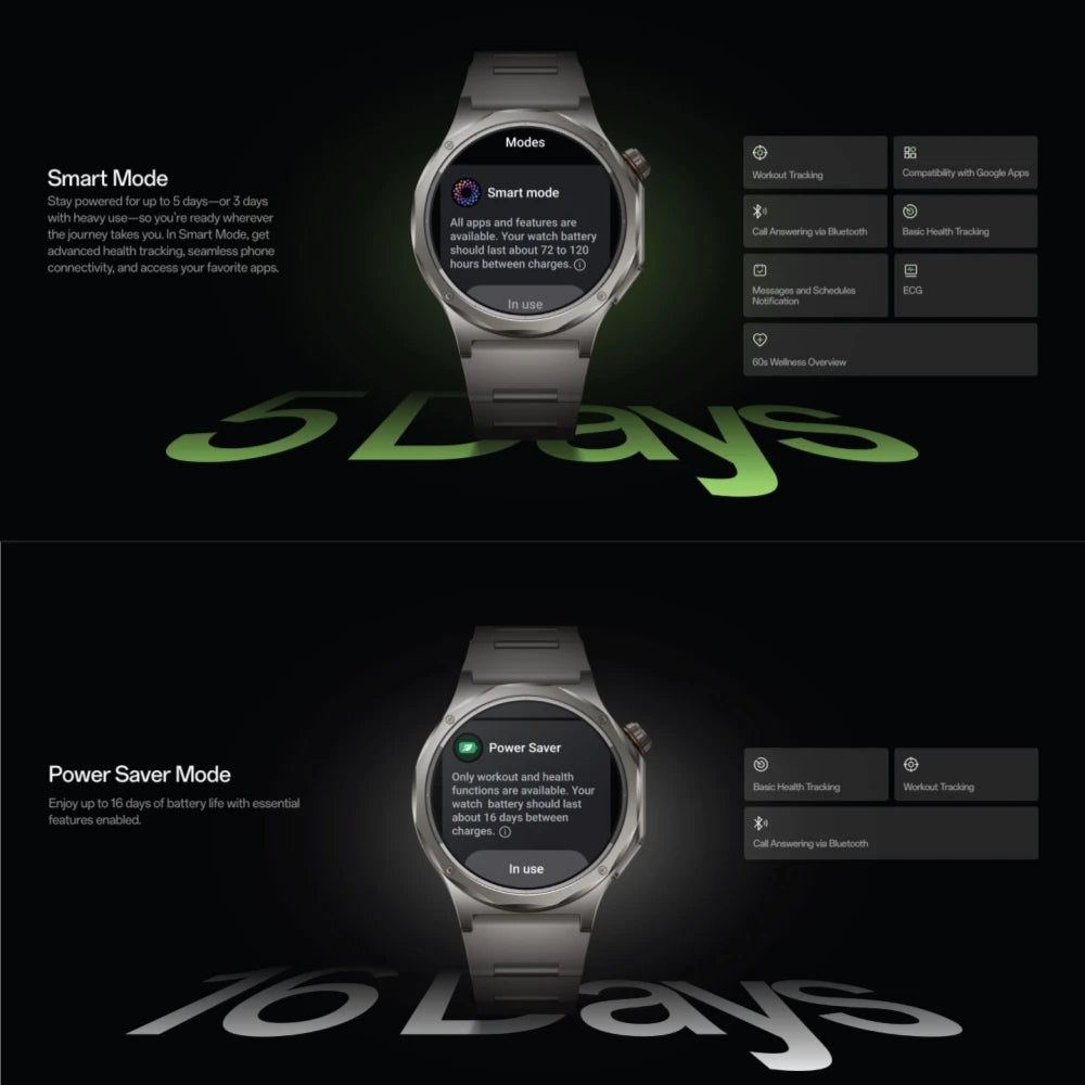 [ ] Global Version Smartwatch OPPO Watch X3 Snapdragon