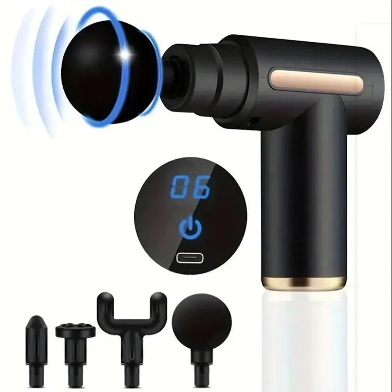 30-Speed Noise-Reduction Massage Gun