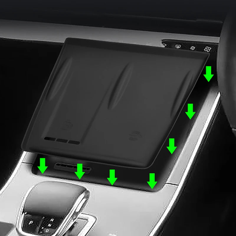 Car Anti-Slip Pad Wireless Charger Anti Dirt Silicone Pad for Chery OMODA 5 C5 Fuel 2022 2023 2024 2025 Interior Accessories