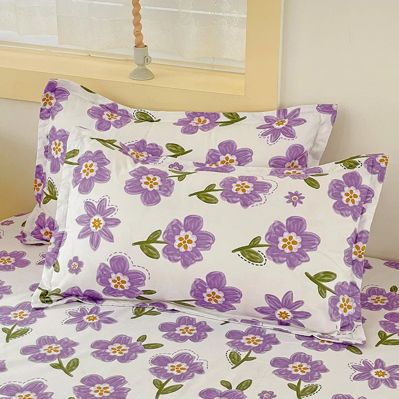 MissDeer Pillow Cover 2pcs Pillowcase 48x74cm Pillow Sham for Home Bed
