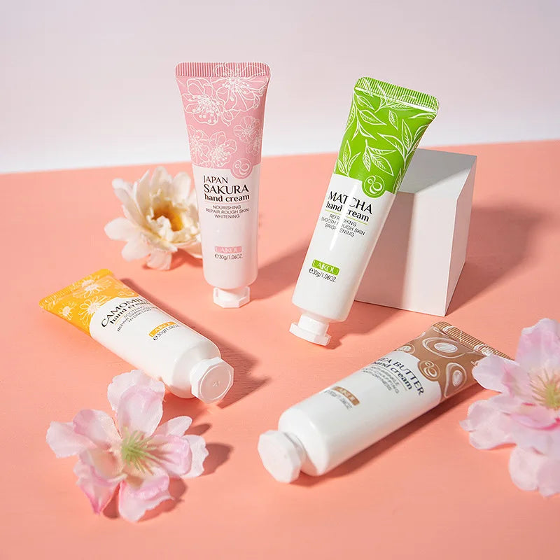 Sakura Nourishing Hand Cream Hands Moisturizing Anti-chapping Brightening Hydrating Hand Cream Hand Skin Care Products Wholesale