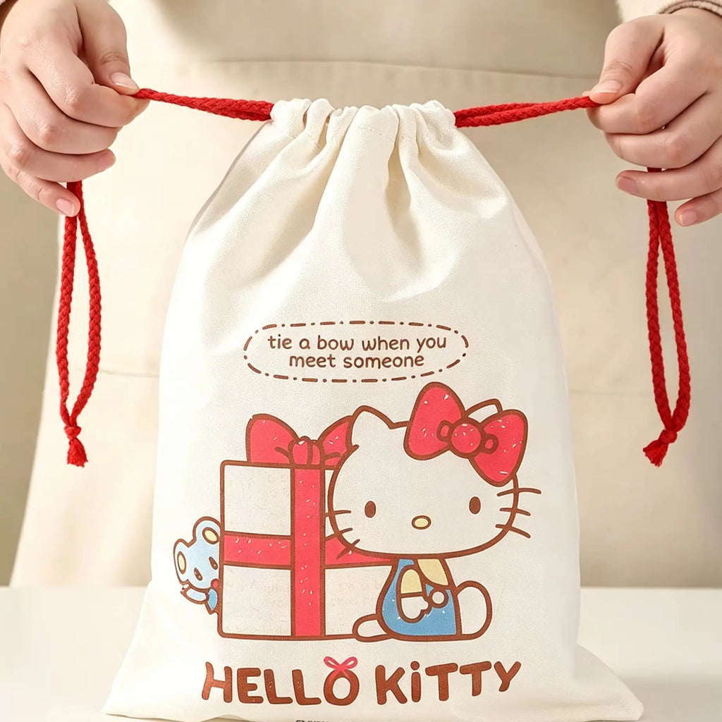 Sanrio Hello Kitty Bundle Pocket Travel Storage Bag Luggage