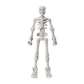DIY Craft Halloween Party Haunted House Decor DIY Skeleton Figurines Plastic Posable Mini Skeletons with Movable Joints