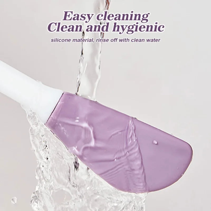 Silicone Facial Cleansing & Mask Brush 2 In1 Cleaning Tools Facial Skin Care Scrub Exfoliator Scrub Pore Blackhead Deep