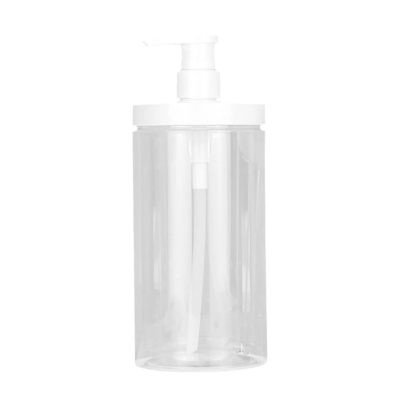PET Lotion Pump Bottle Large Capacity Empty Shampoo Sub-bottling Plastic Pump Head Shower Cosmetic Container Travel Accessories