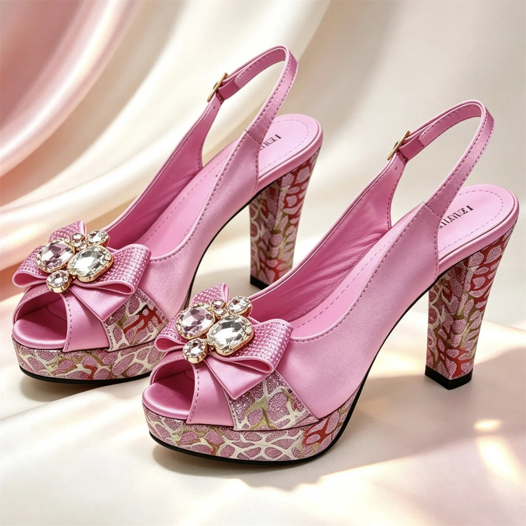 Venus Chan Olive Green Italian Butterfly Design Pointed Toe