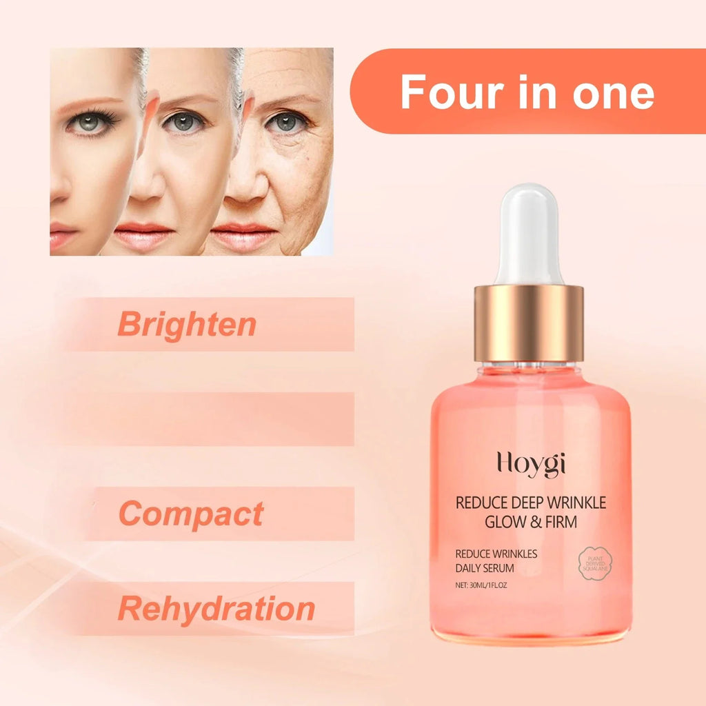 Rose oil and VC essence: fade fine lines, care rough and dry skin, brighten and tighten skin care essential oil