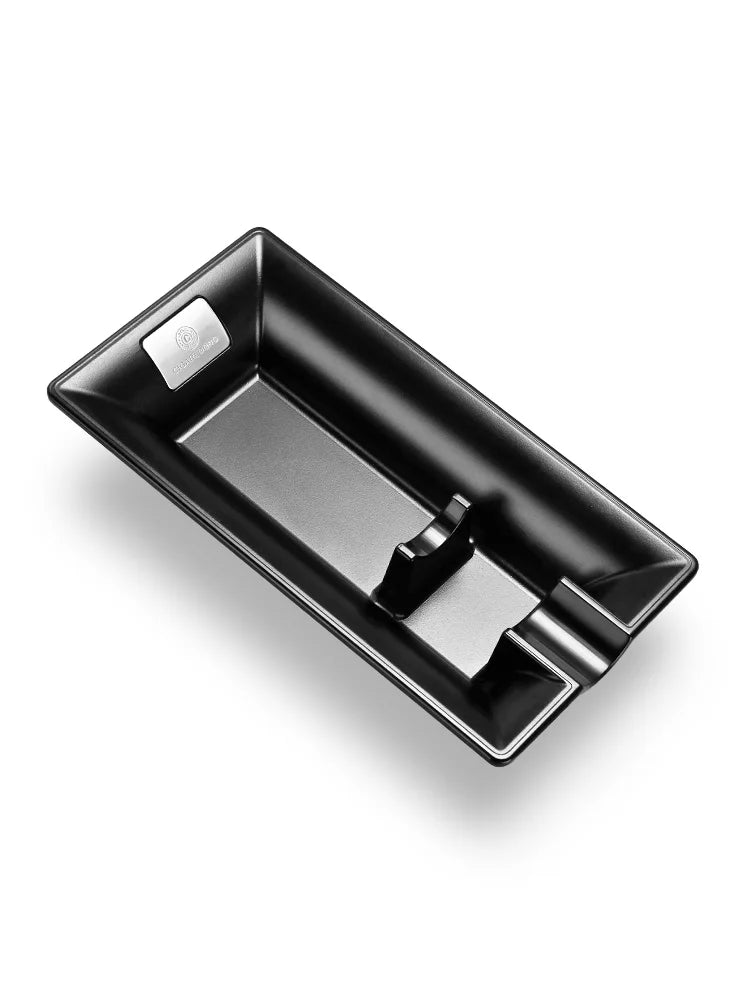 Cigar Ashtray Luxury Retro Large Caliber Holder Ash Tray Cigarette Tobacco Home Office Decoration Portable Single Slot CKA-1001