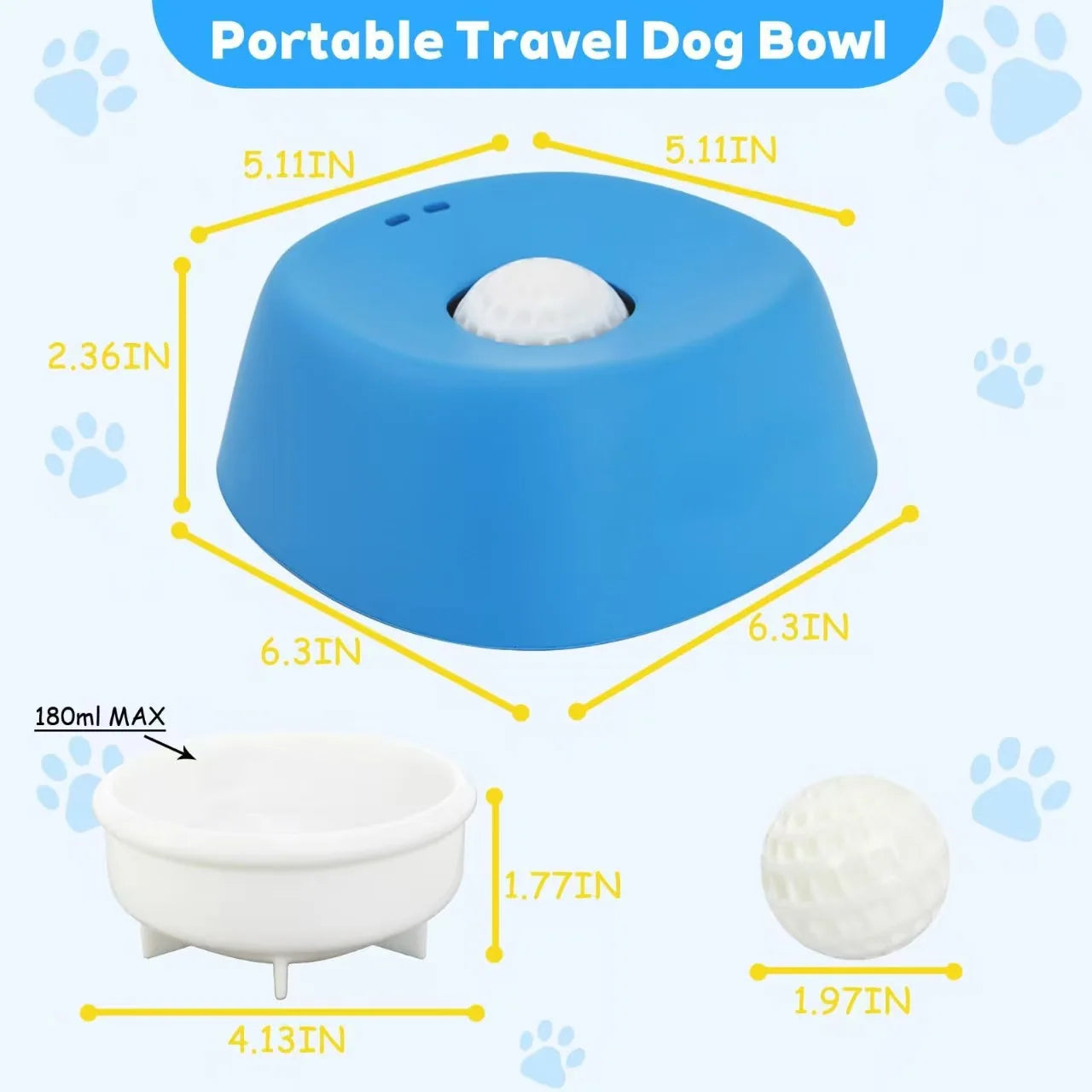 Dog/cat licking bowl, pet licking toy slow food bowl, makes dogs/cats love licking.