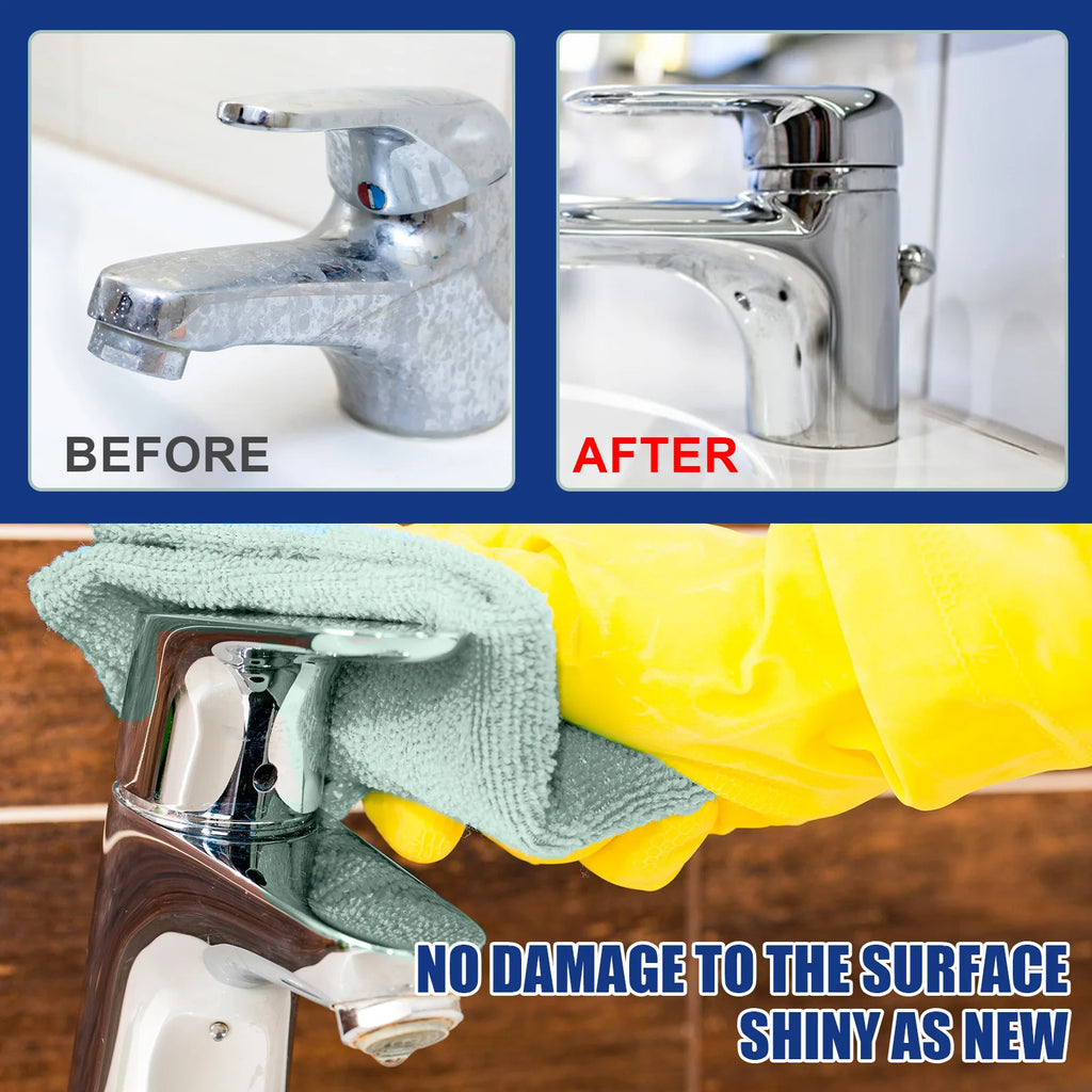 Bathroom Descaling Spray Powerful Remove Stubborn Stains Shower Head Rust Removal Bathtubs Dirt Cleaning Toilet Cleaner Spray
