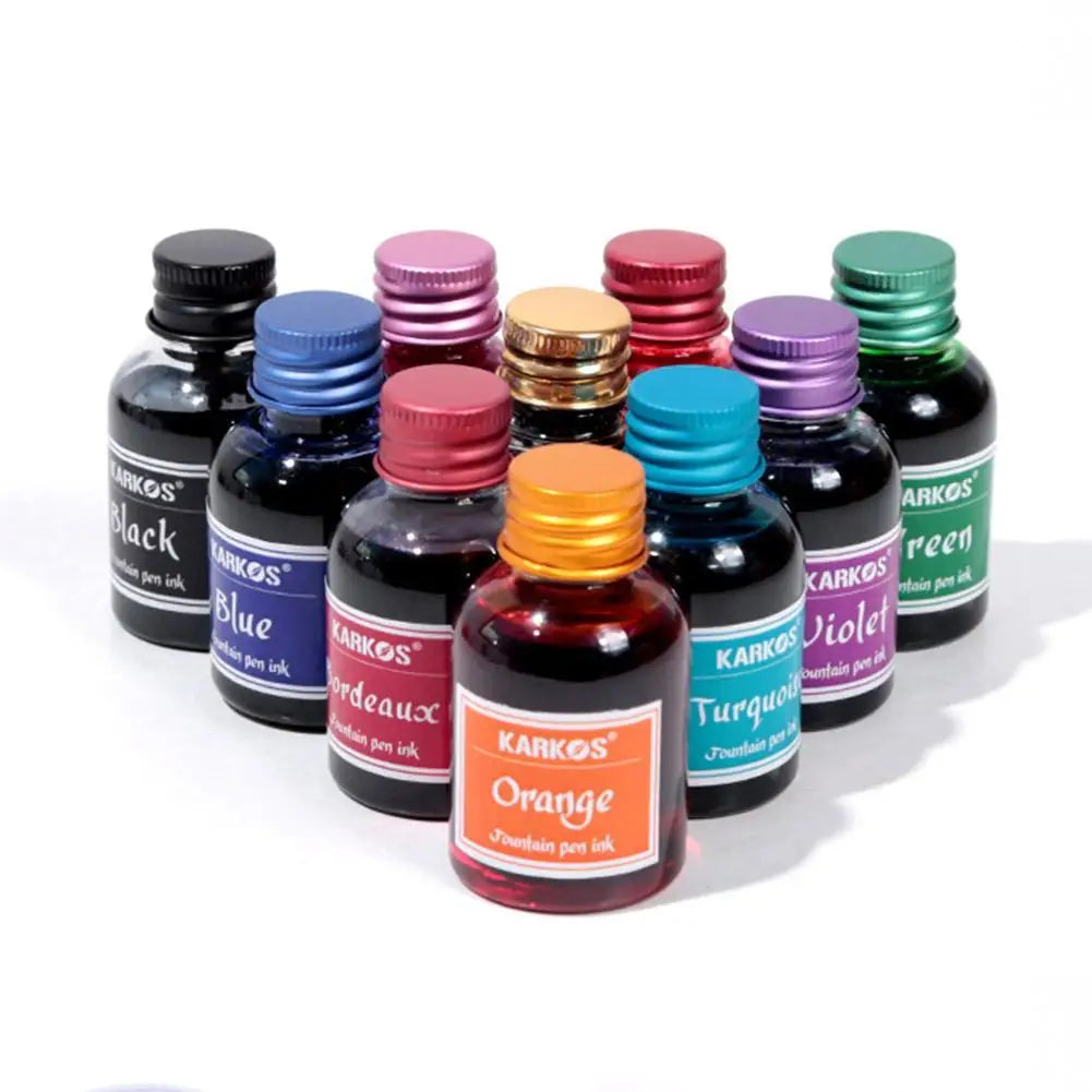 Pure Colorful Fountain Pen Ink Universal Refill Ink Stationery